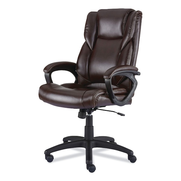 Alera Brosna Series Mid-Back Task Chair, Supports Up To 250 Lb, 18.15 To 21.77 Seat Height, Brown